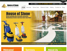 Tablet Screenshot of houseofstone.ie